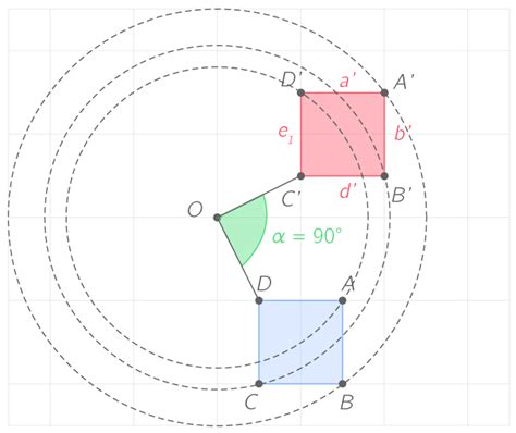 Construire Limage Dun Point Par Une Rotation 4e Exercice