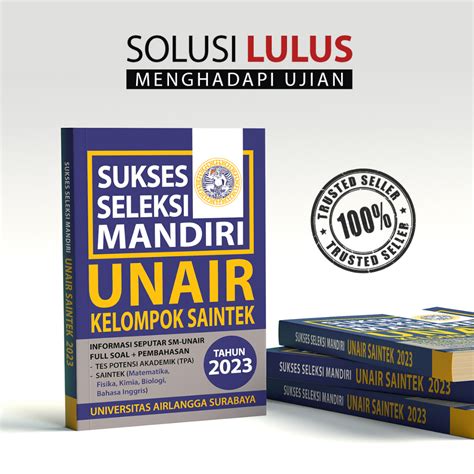 Jual Buku Seleksi Mandiri Unair Saintek 2023 Smua Unair Saintek 2023 Shopee Indonesia