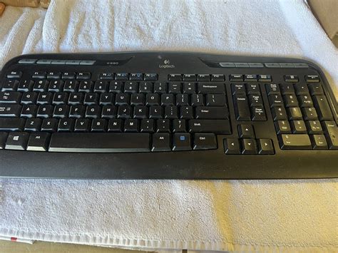 Logitech K330 Wireless Keyboard Unifying Receiver Not Included Ebay