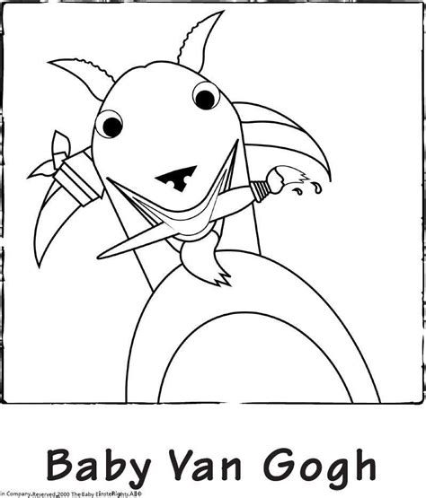 Printable Baby Einstein Coloring Pages