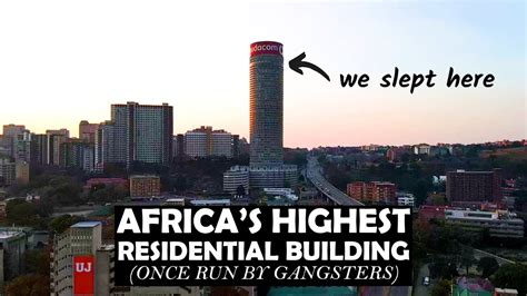 We Slept In Africa S Highest Residential Building Ponte Tower City