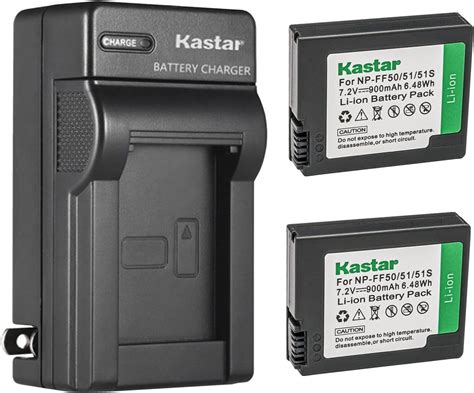 Amazon Kastar 2 Pack Battery And AC Wall Charger Replacement For