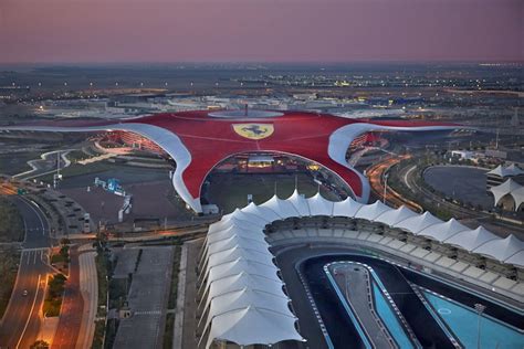 Ferrari World An Amusement Park And Masterpiece Of Architecture And