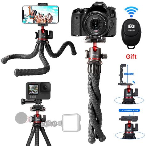 Ulanzi Mt Flexible Octopus Mini Tripod For Iphone Smartphone Dslr