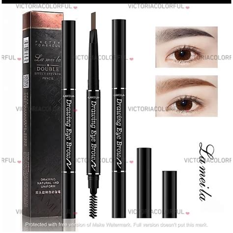 Jual Lameila Eyebrow Pensil Alis Waterproof Shopee Indonesia