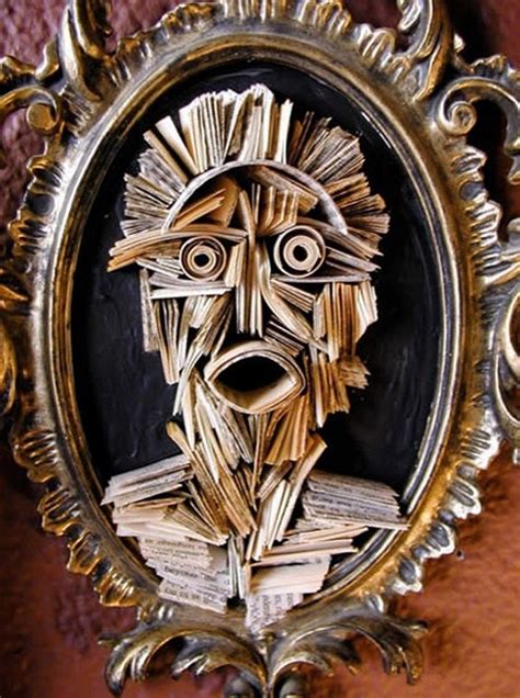 Creative Newspaper Sculptures