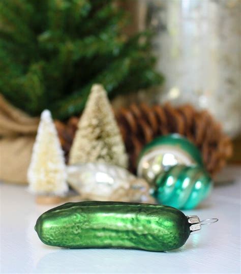 Pickled or not - the Christmas pickle game — My Soulful Home