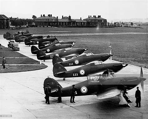 The First Production Hawker Hurricane Mki Monoplane Fighters With The