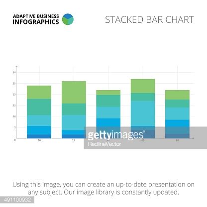 Stacked Bar Chart Template Stock Vector | Royalty-Free | FreeImages