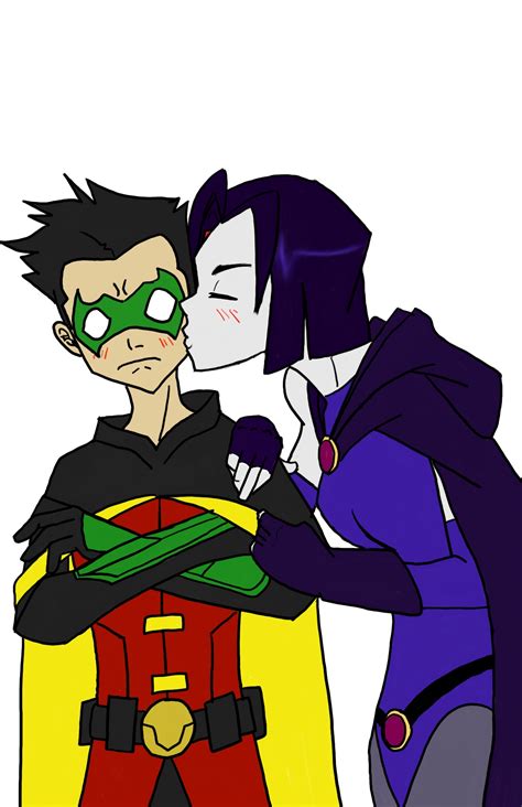 Robin Damian Wayne Xraven By Dramocarts On Deviantart