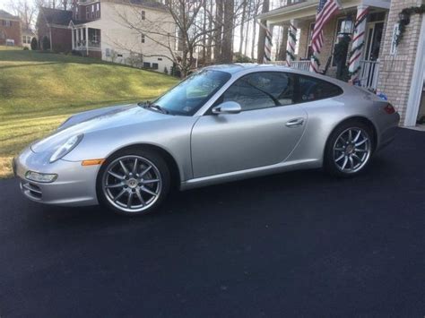 Arctic Silver 997 99K Mile 2007 Porsche 911 Carrera FirstFlatSix