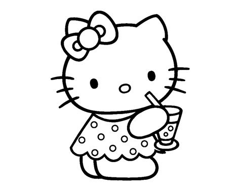 Free Hello Kitty Clipart Black And White Download Free Hello Kitty