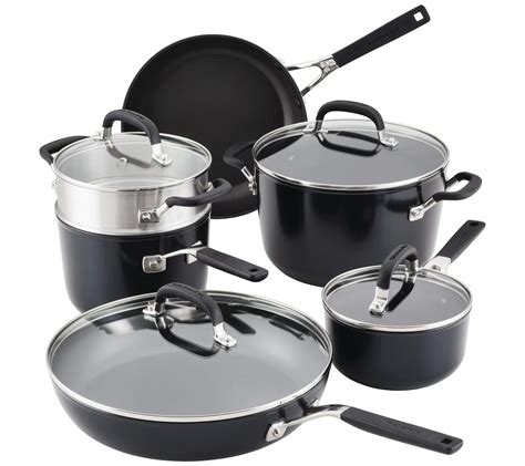 KitchenAid Nonstick Cookware 10pc Set - QVC.com