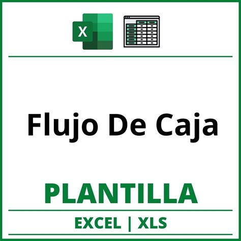 Formato de Flujo De Caja Excel | XLS