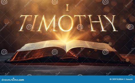 Book Of 1 Timothy Stock Illustration Illustration Of Faith 309763864