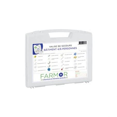 Coffret De Secours Farmor Batiment Personnes Far Pp