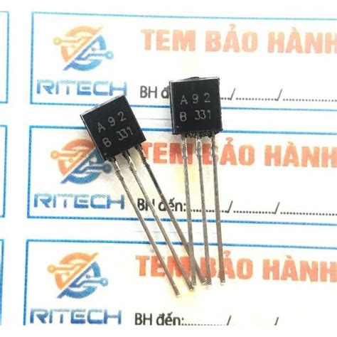 Combo 20 Con A92 B331 Transistor Pnp 05a 300v To 92 Lazadavn