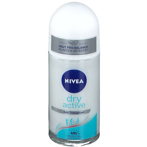 Nivea Deo Anti Transpirant Dry Active Roll On Ml Shop Apotheke