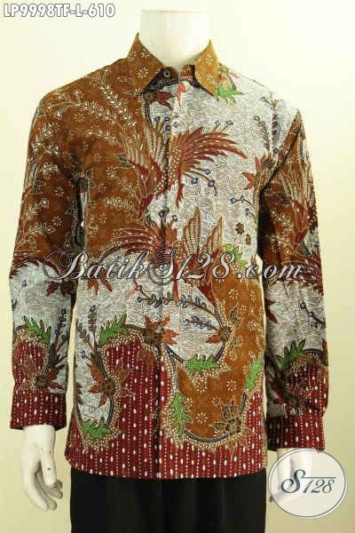 Jual Kemeja Batik Solo Premium Pakaian Batik Elegan Nan Mewah Lengan