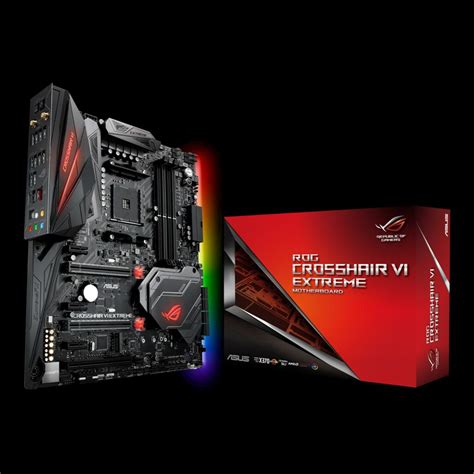 华硕 Rog Crosshair Vi Extreme X370 主板上市，售价 349 美元