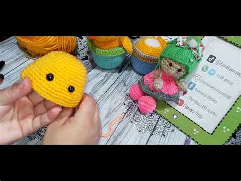 Tutorial Amigurumis Pollito 2 Parte YouTube