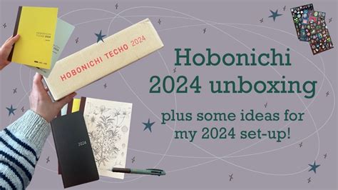 Hobonichi Unboxing Cousin Avec Weeks And Some Plans For Set Up