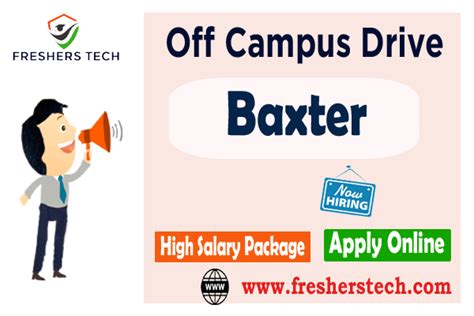 Baxter Off Campus Drive 2024 Freshers Hiring Principal Engineer System Jobs