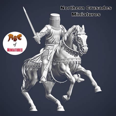 Northern Crusader Miniature - Etsy