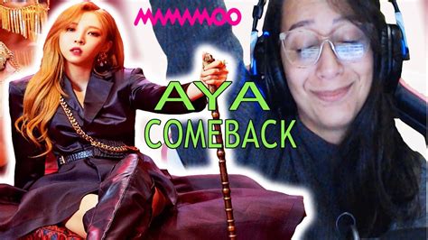 Mv Mamamoo Aya Reaction Br Youtube