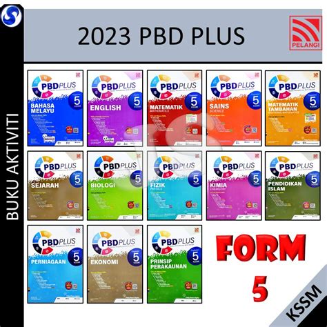 PBD PLUS TINGKATAN 5 KSSM FORM 5 BUKU KERJA 2023 BUKU AKTIVITI