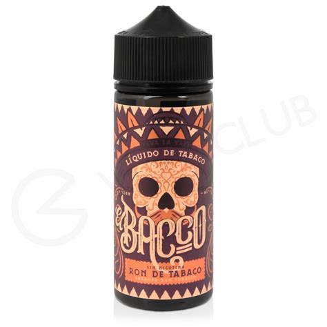 Ron De Tabaco Shortfill By El Bacco 100ml 2 For 25 Multi Buy