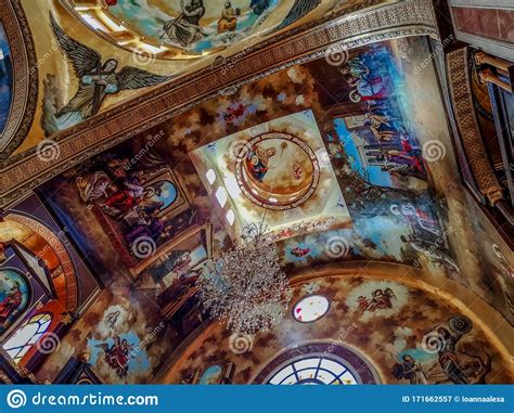 Domo De La Iglesia Ortodoxa Copta En El Interior De Sharm El Sheikh