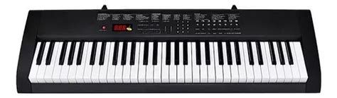 Teclado Musical Queens Max Teclas Display Led Cor Preto V V