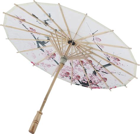 Luqeeg Handmade Oiled Paper Umbrella Japanese Parasol Asian Chinese Classical Dance