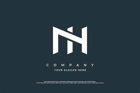 Premium Vector Initial Letter In Or Ni Logo Design Vector Template