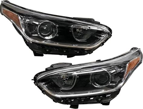 Amazon Automoded Front Aftermarket Halogen Headlights Assembly Set