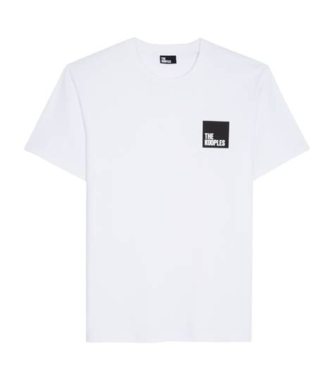 The Kooples White Logo T Shirt Harrods UK