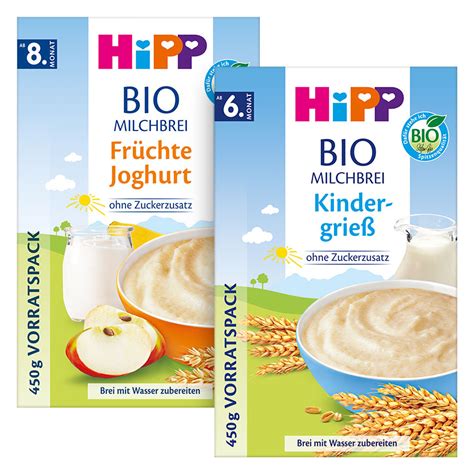 Milch Getreidebreie HiPP Fachkreise