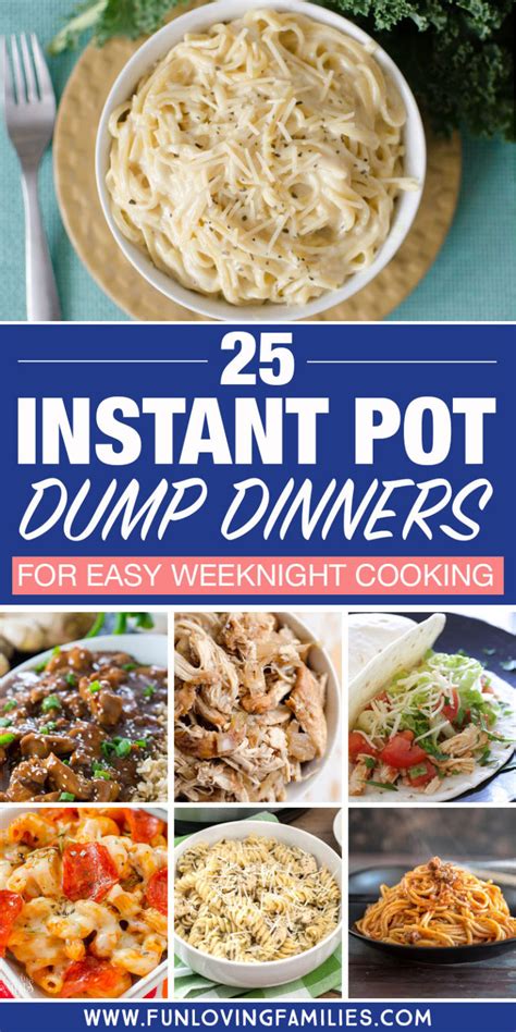 Delicious Instant Pot Dump Dinners For Easy Weeknight Meals Fun