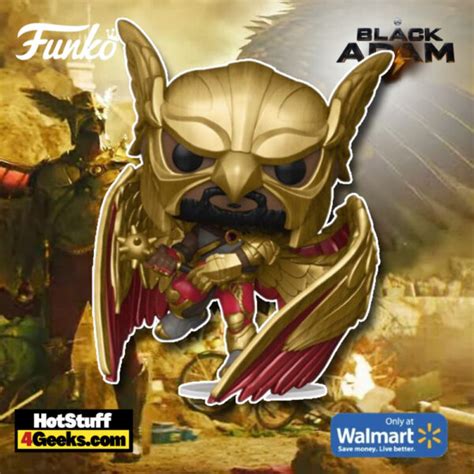 2022 NEW Black Adam Hawkman Funko Pop Exclusive