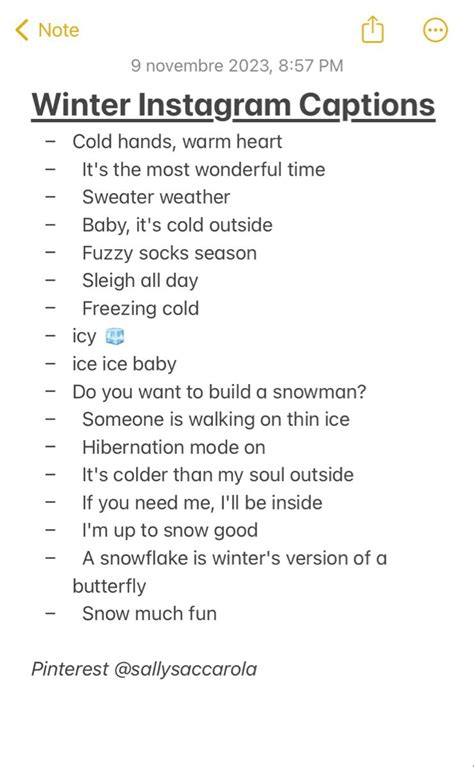 Winter Instagram Captions Ideas Inspiration Winter Instagram