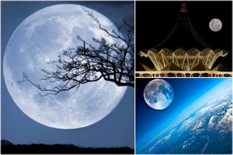 Malam Ini Fenomena Supermoon Terakhir Tahun Muncul Libur