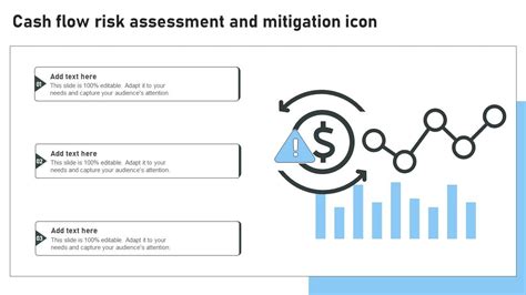 Cash Flow Risk Assessment And Mitigation Icon Background Pdf