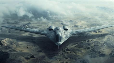 Premium Photo | Stealth drones over a modern battlefield precision strikes