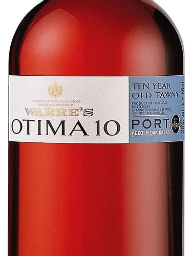 NV Warre S Optima 10 Year Old Tawny Porto 500ml Vintage Wine Shoppe