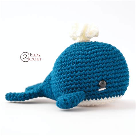 Blue Whale Free Crochet Pattern By Elisa S Crochet Amigurumi Patrones