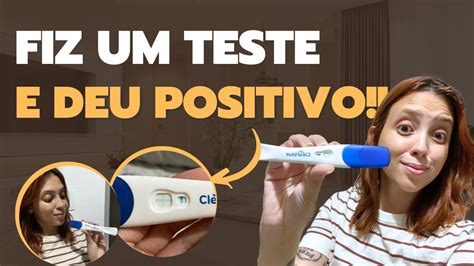 FIZ UM TESTE DE GRAVIDEZ E DEU POSITIVO COMO DESCOBRI A LINHA DE