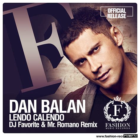 Dan Balan feat. Tany Vander & Brasco - Lendo Calendo (DJ Favorite & Mr. Romano Official Radio ...