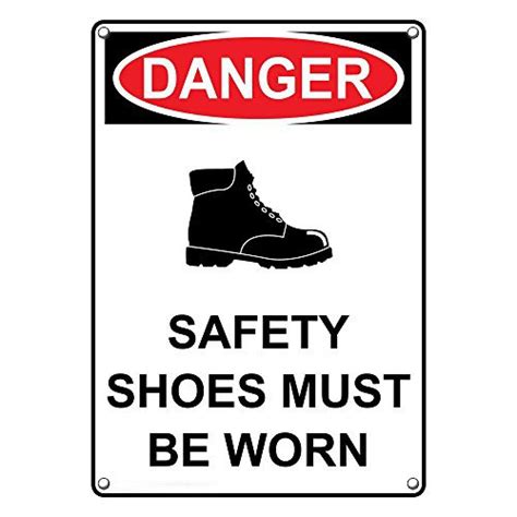 Amazon Weatherproof Plastic Vertical Osha Danger Safety Shoes Must