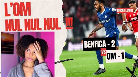 L Om En Chuteimminente S Incline Devant Benfica Benfica Om